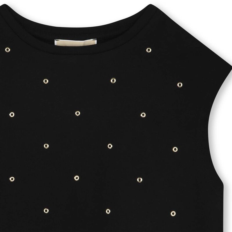 Michael Kors Metallic Effect Print Tee-Shirt 3Y - 10Y image number 2